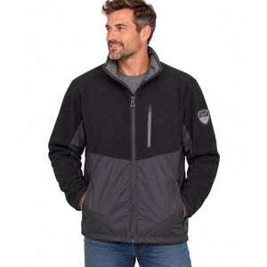 Sportalm Kitzbuhel Wool Nylon Austrian Jacket Mens Size 46/XXL Black Alpine Ski